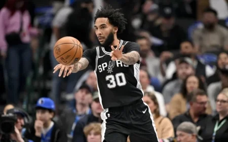 Julian Champagnie Shines as a ‘Hidden Gem’ for San Antonio Spurs