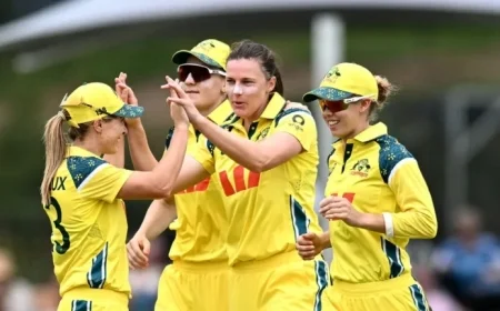 Perry and Garth Out of ODIs Due to Quad Strains; India Bats First