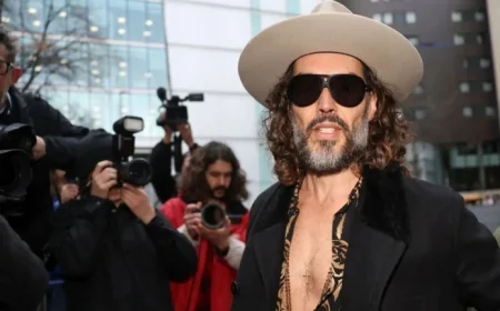 Russell Brand Pleads Not Guilty to New Charges in Court