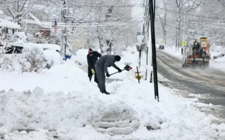 Record Snowfall Hits Pennsylvania, Delaware, and New Jersey