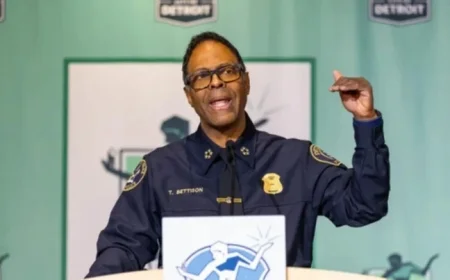 Detroit Police Chief Retains Officers Who Engaged Border Patrol During Stops