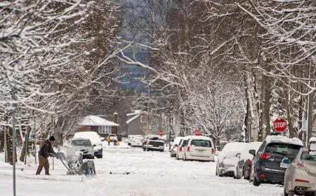 Snowfall Alert: Thunder Bay, Superior West to Experience Heavy Snow Monday