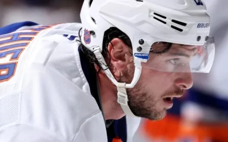 Blue Acquires Gauthier in Trade with Islanders