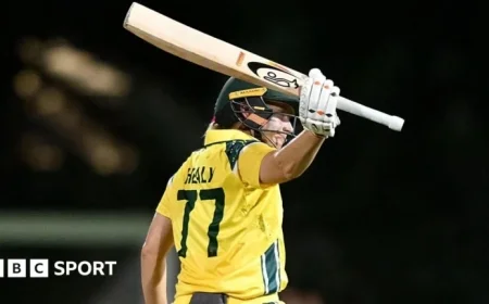 Australia Triumphs Over India in Brisbane’s First ODI