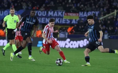 Atlético Madrid vs. Club Brugge: 2025-2026 UEFA Playoffs Return Date & Details
