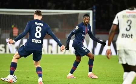 Fabian Ruiz and Ousmane Dembélé Continue Treatment Ahead of PSG vs Monaco Playoff Return