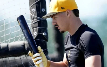 Konnor Griffin Hits First Two Home Runs in Spring Training Debut