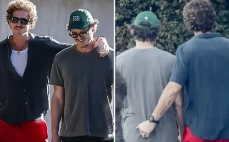 Pedro Pascal Shares Playful Moment with Rafael Olarra in Los Angeles