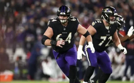 Ravens Make “Market-Setting” Offer to Tyler Linderbaum