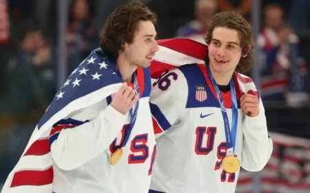 Jack and Quinn Hughes Address U.S. Olympic Hockey Team Backlash