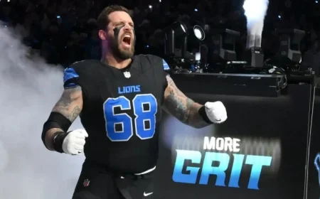 Lions’ GM Brad Holmes Sets Timeline for Taylor Decker Decision Clarity