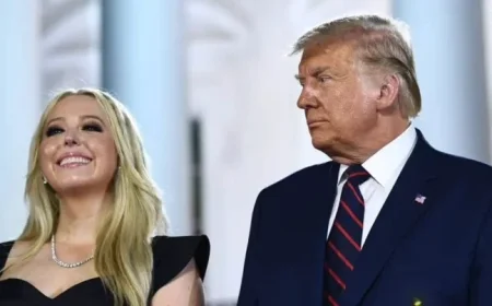 Tiffany Trump Stuns in All-Black Outfit During Scenic Getaway
