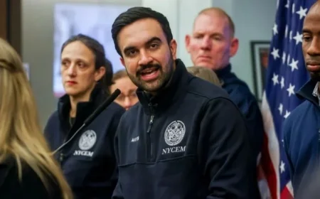 Zohran Mamdani Clashes with NYC Police Over Snowball Fight Incident