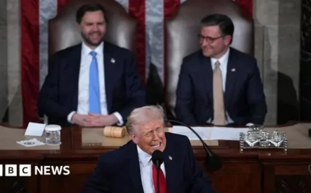 Trump Delivers State of the Union Speech: Live Updates