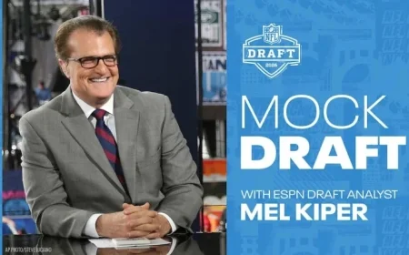 Mel Kiper Jr. Revises Titans’ Strategy in ESPN Mock Draft 2.0