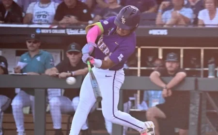 LSU Baseball Trails McNeese After 4-Run Second Inning – Live Updates