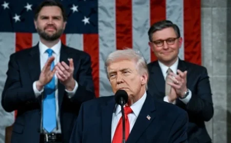 Live Updates: Trump Faces Off with Democrats on Immigration in State of the Union