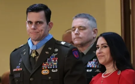 Trump Bestows Medal of Honor on Pilot for Maduro Raid