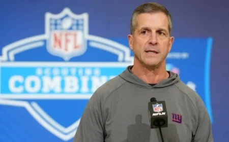 NY Giants Combine: John Harbaugh, Joe Schoen Achieve Strategic Consensus