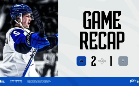 Donovan’s Late Goal Secures Sea Dogs Victory Over Olympiques