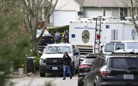 Five Killed in Pierce County Stabbing and Shooting Incident