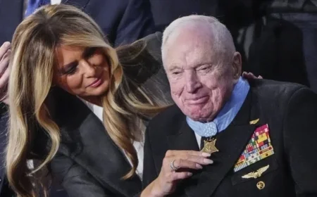 Trump Honors Two with Medals of Honor During State of the Union