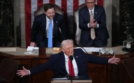 When Trump’s State of the Union Speech Shifted