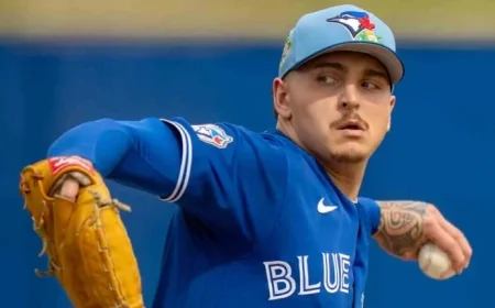 Blue Jays’ Ricky Tiedemann Pauses Play Due to Elbow Soreness