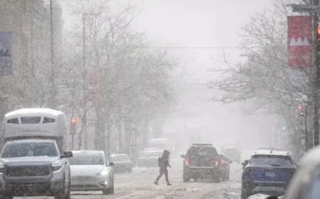 Up to 10 cm of Snow Returns to Quebec