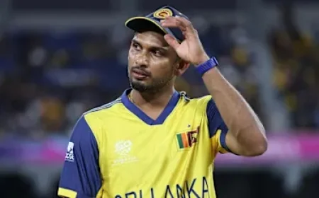 Sri Lanka and New Zealand Clash in Crucial Survival Match LIVE