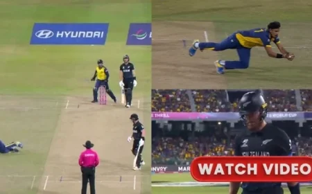 Maheesh Theekshana’s Stunning Catch Eliminates Finn Allen in T20 World Cup 2026