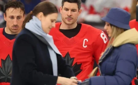 Sidney Crosby Placed on IR, Will Miss at Least Four Weeks