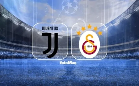 Juventus vs Galatasaray: Match Time, Date, and Broadcast Channel