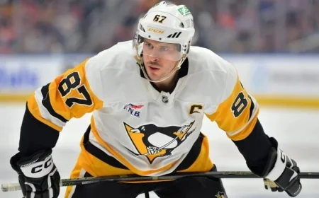 Crosby Sidelined for 4 Weeks from Penguins Games
