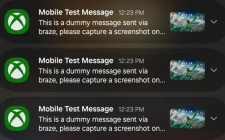 Xbox Apologizes for Sending Users ‘Braze’ Test Messages