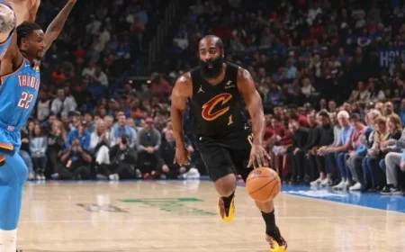 James Harden’s Thumb Fracture: Return Timeline to Cavaliers Revealed