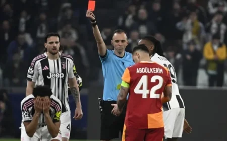 Juventus vs. Galatasaray: Kelly’s Red Card Incident Analyzed