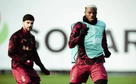 UCL: Osimhen Bolsters Galatasaray, Onyedika Setback for Brugge