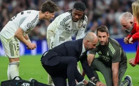 Raul Ascencio Injured After Intense Clash with Camavinga