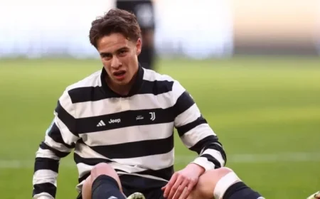 Kenan Yildiz Battles Calf Contusion Before Juventus’ UCL Play-off Decider