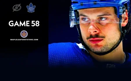 Toronto Maple Leafs vs. Tampa Bay Lightning: Game 58 Preview & TV Details