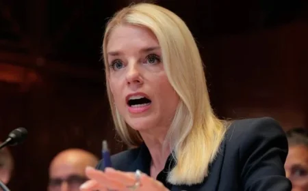 Pam Bondi Faces New Legal Setback in FBI Raid Case on Reporter