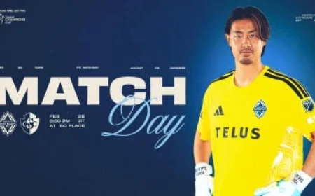 Whitecaps Aim for Concacaf Champions Cup Round of 16 Advancement