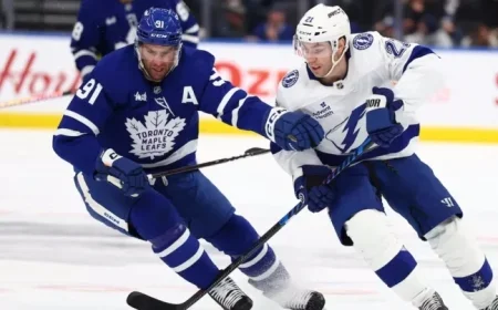 Tavares Returns from Illness; Point Back for Lightning