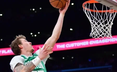 Celtics’ Baylor Scheierman Shines with Double-Double in Victory Over Suns