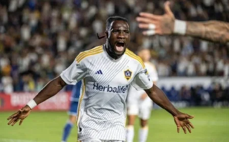 Joseph Paintsil Prepares for Panama as LA Galaxy Clash with Miguelito in CONCACAF