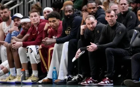 Cavs’ James Harden Out Against Bucks with Right Thumb Fracture