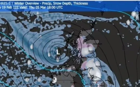 “Beast from the East Snowstorm Targets Three Southwest Cities”