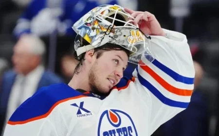 Oilers’ Tristan Jarry Withdrawn Early Post-Olympic Return Game