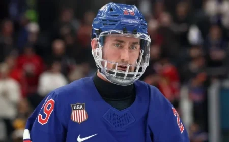 Brock Nelson Discusses Gold Win, Criticism of U.S. Teammates